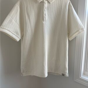 Men's Cream Polo Shirt